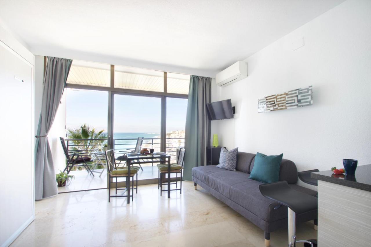 Sea Front Studio With Spacious Balcony Santa Clara Торремолінос Екстер'єр фото